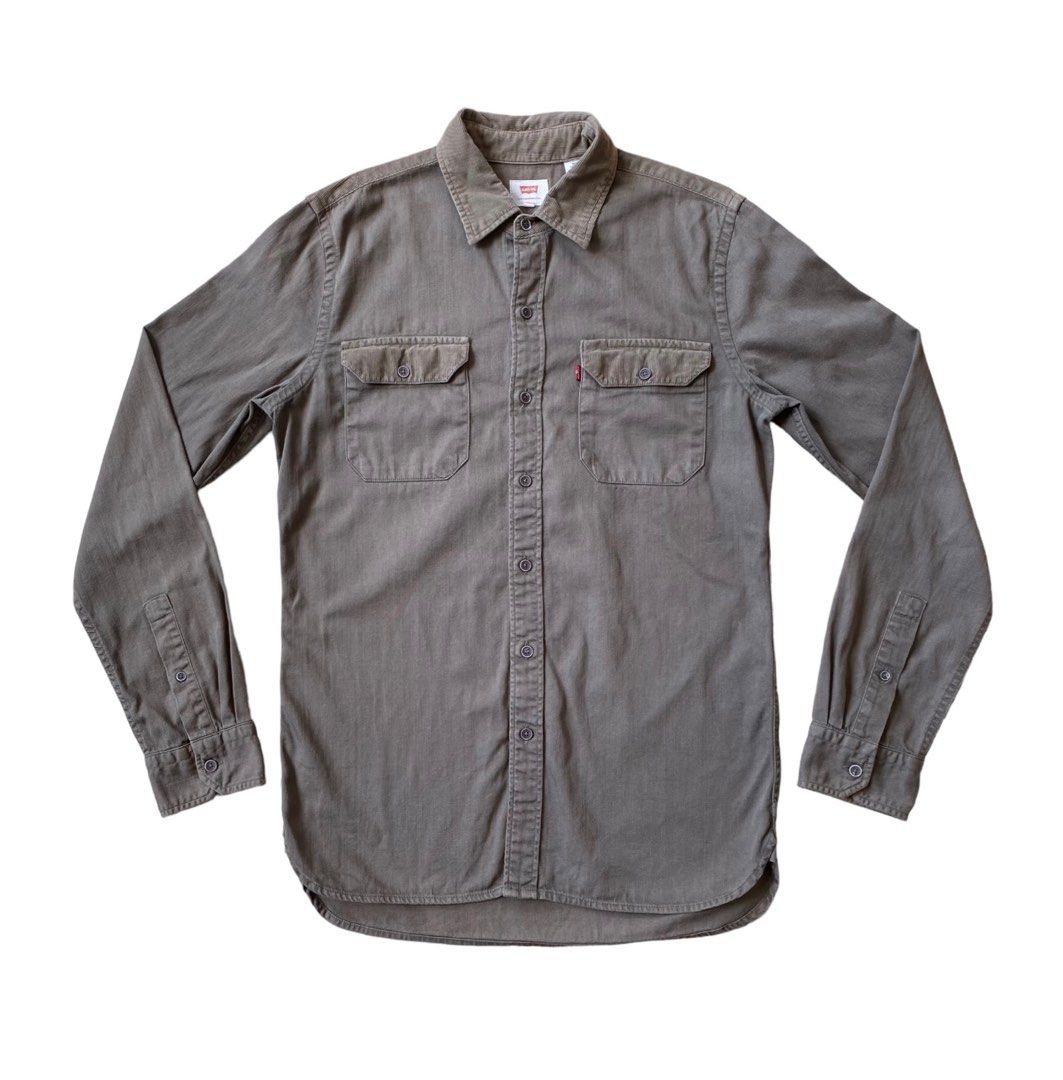 Levi's double pocket shirts hot sale