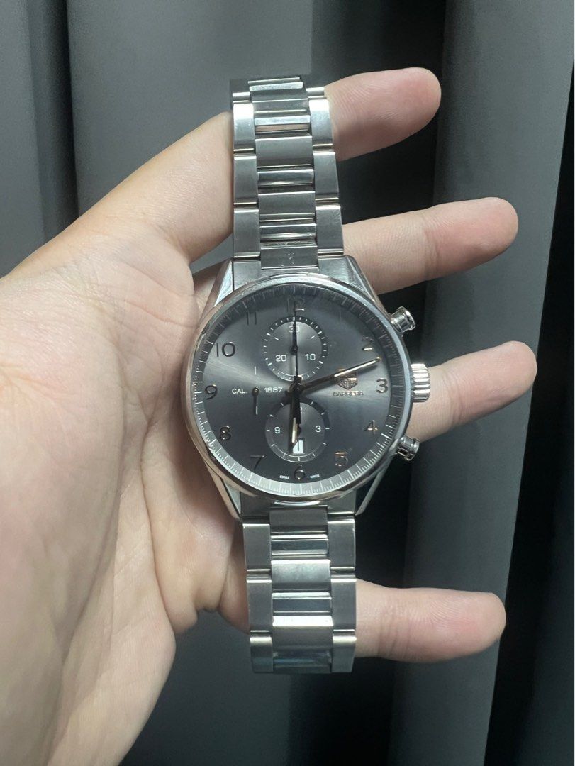Tag heuer carrera sales 1887 rose gold
