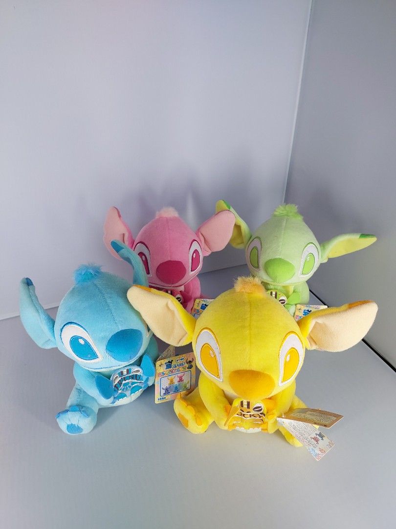 Lilo and Stitch Disney Sega plushies set, Hobbies & Toys, Toys & Games ...