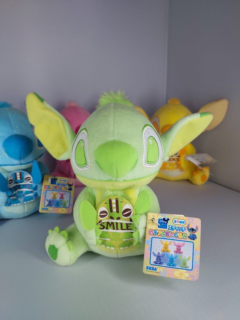 Lilo and Stitch Disney Sega plushies set, Hobbies & Toys, Toys & Games ...