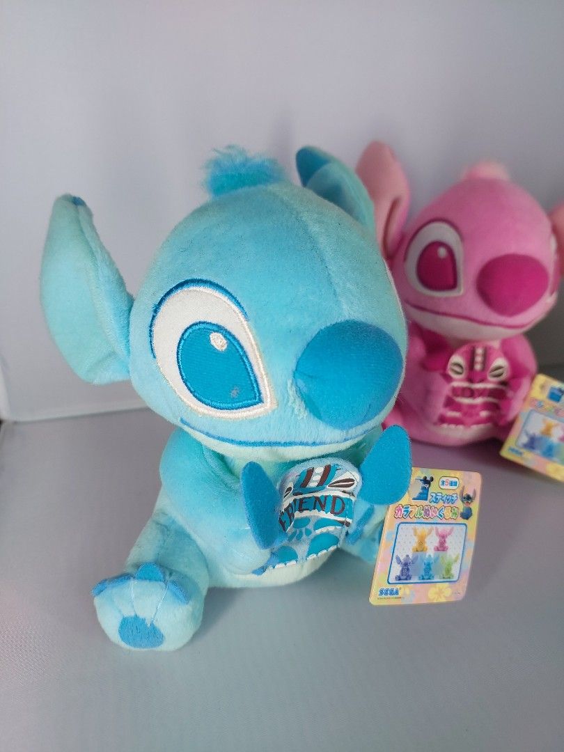 Lilo and Stitch Disney Sega plushies set, Hobbies & Toys, Toys & Games ...