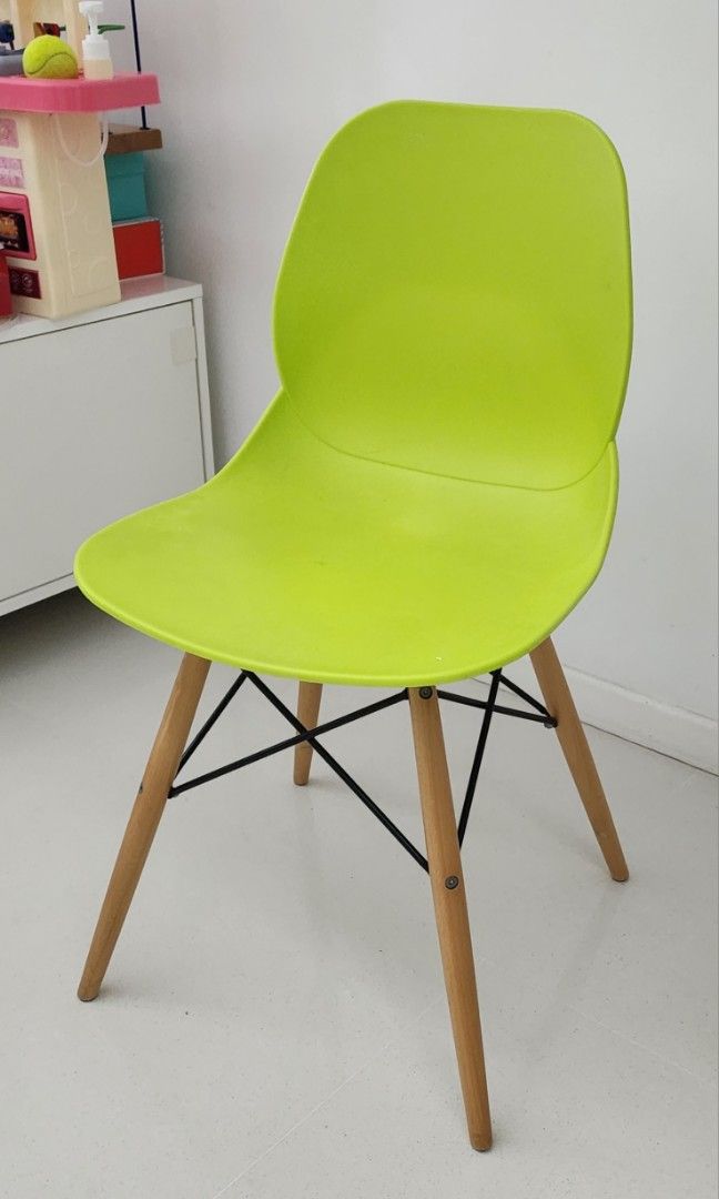 Lime green dining chair Furniture Home Living Furniture