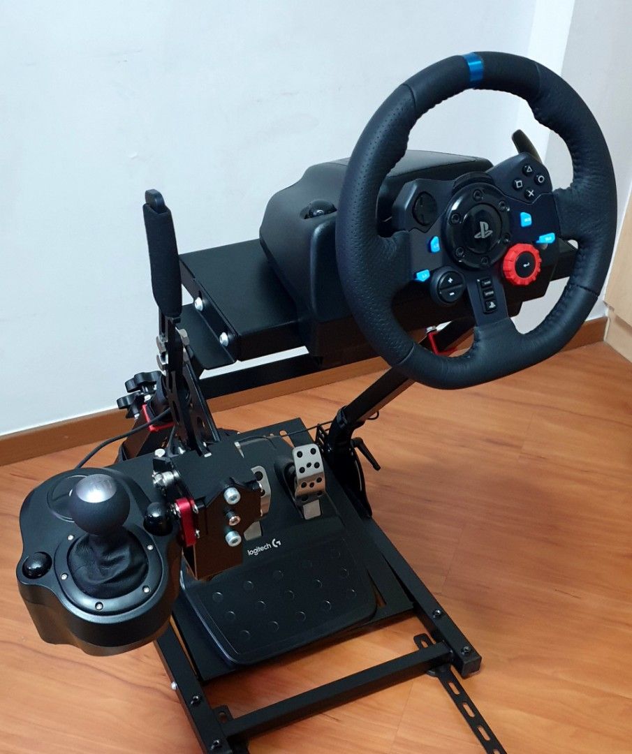 Logitech G29 Sim Rig Bundle(Pedal+ Shifter + USB Handbrake + Stand