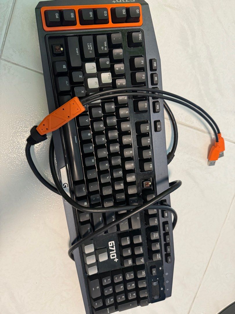 Touches Individuelles De Rechange Pour Clavier Logitech G710+ Mécanique AZERTY - Occasion, Lisez La Description !