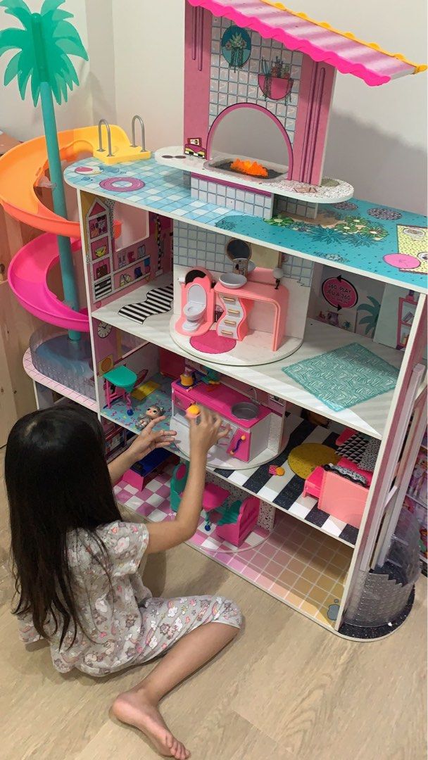 Lol surprise wooden dollhouse 2025