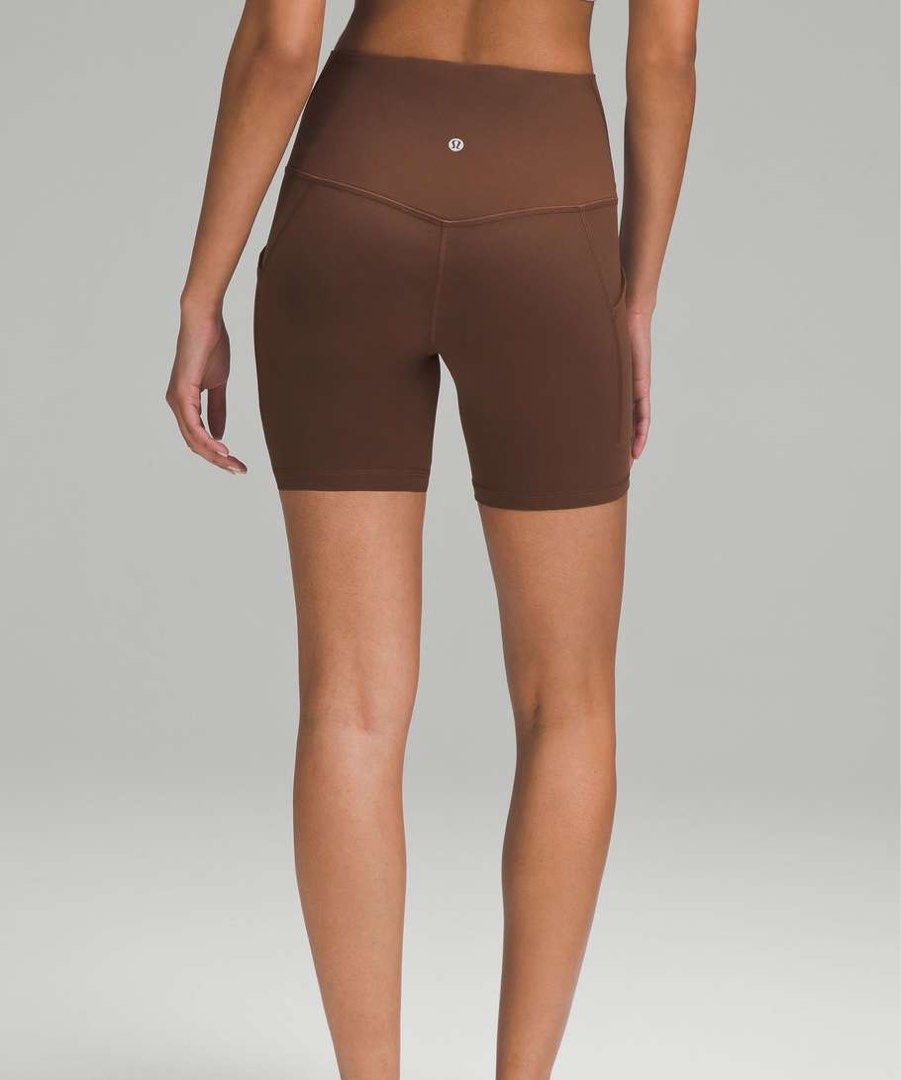 Lululemon Align High Rise Shorts with Pockets Women s Fashion