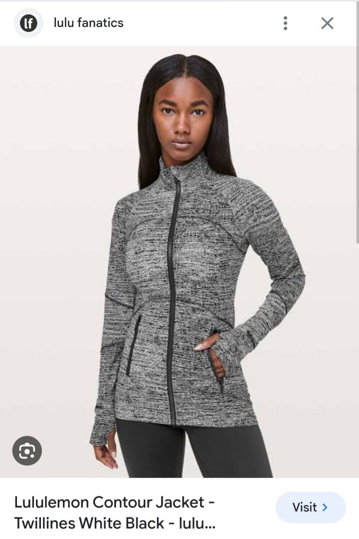 Lululemon Contour Jacket Women s Fashion Coats Jackets and