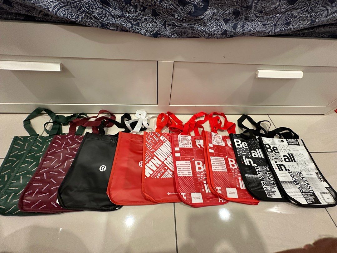 Lululemon reusable bag sales