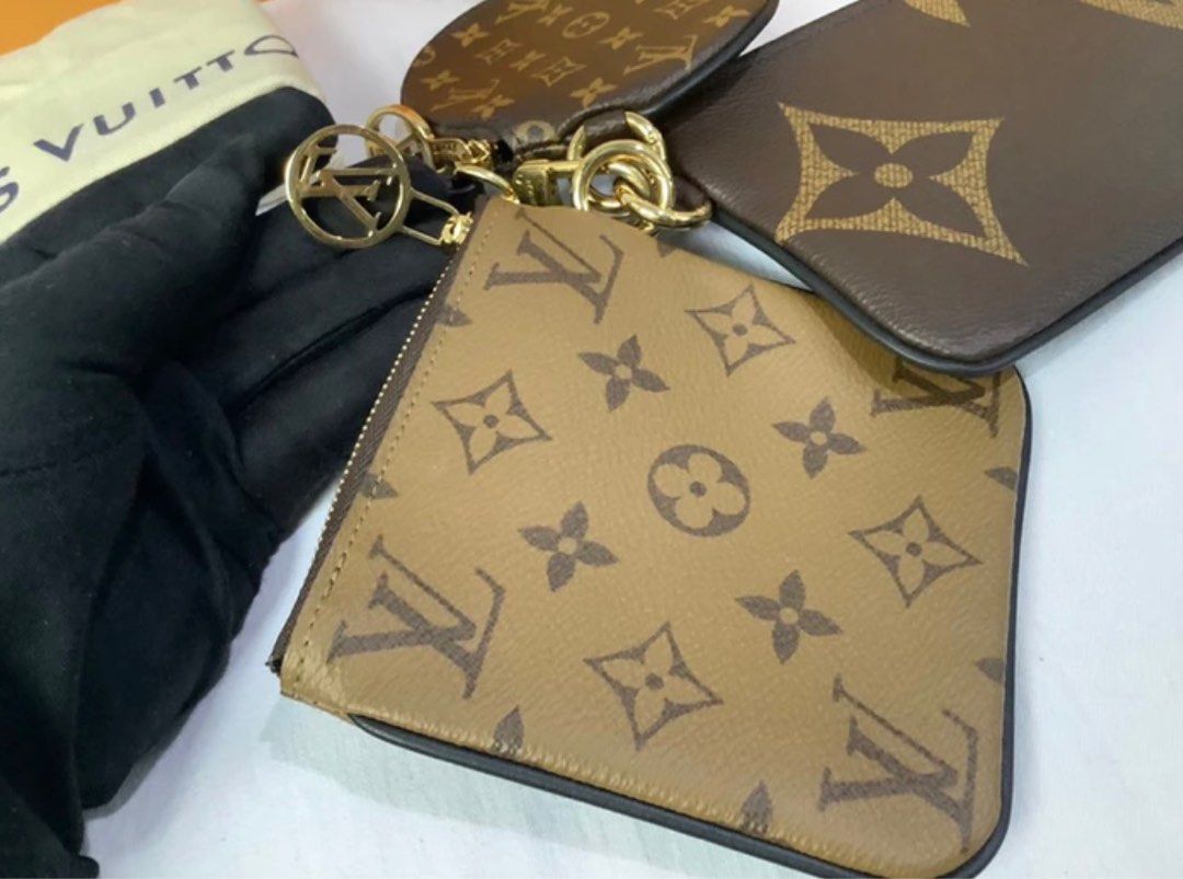 Authentic LOUIS VUITTON Trio Pouch Mono Reverse (Category: Luxury Bags & Wallets) located in Santa Rosa. Submitted by brandieshoppe (Listing ID 1275879450, Image 2). Description: ✅ Authentic original brand new ✅ Money Back guaranteed if proven fake ✅ From Japan auction ✅ Brand new ✅ Message us for more details.