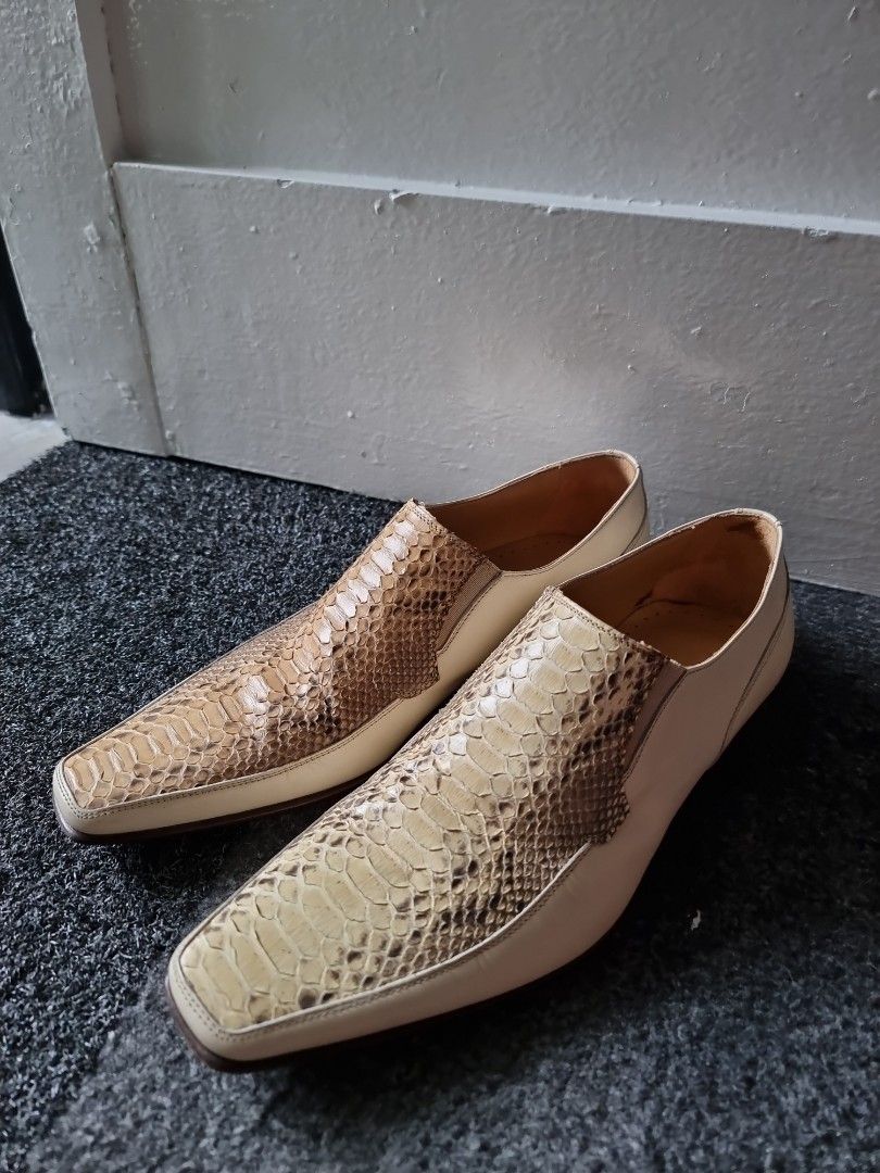 Giorgio brutini snakeskin shoes private collection shop