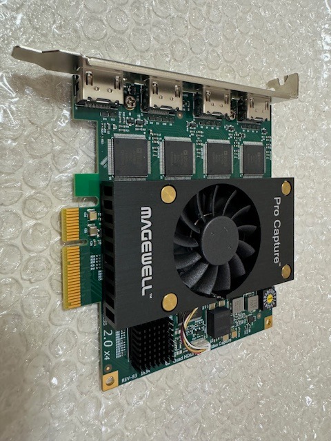 Magewell pro capture quad shop hdmi video capture card