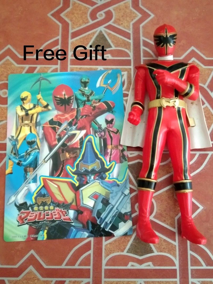 Mahou Sentai Red Big Magiranger With Free Gift Power Rangers Mystic ...