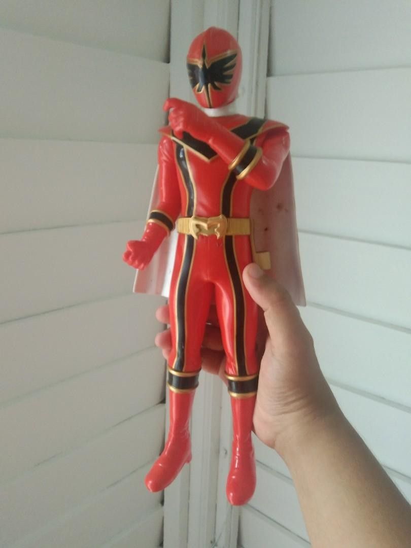 Big red 2025 power ranger toy