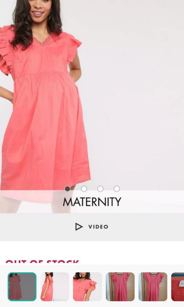 Mamalicious Maternity Dress, Women's Fashion, Maternity wear on Carousell
