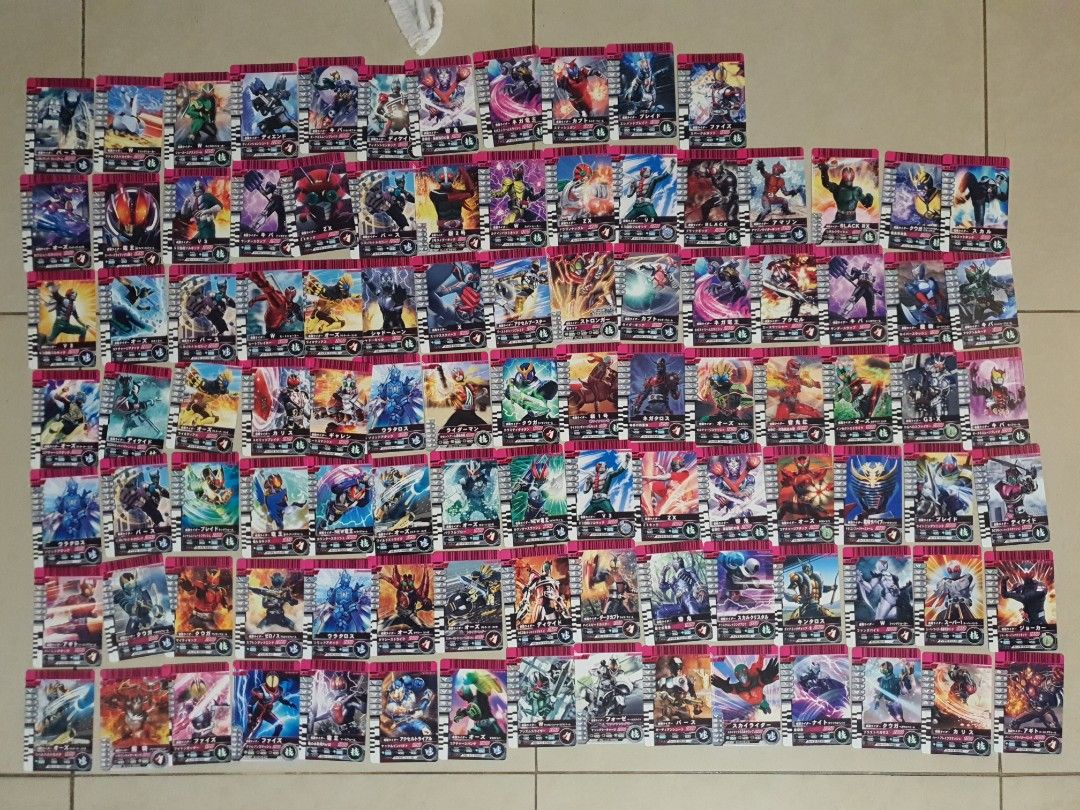 Masked Rider Kamen Rider Game Card, Hobbies & Toys, Memorabilia ...