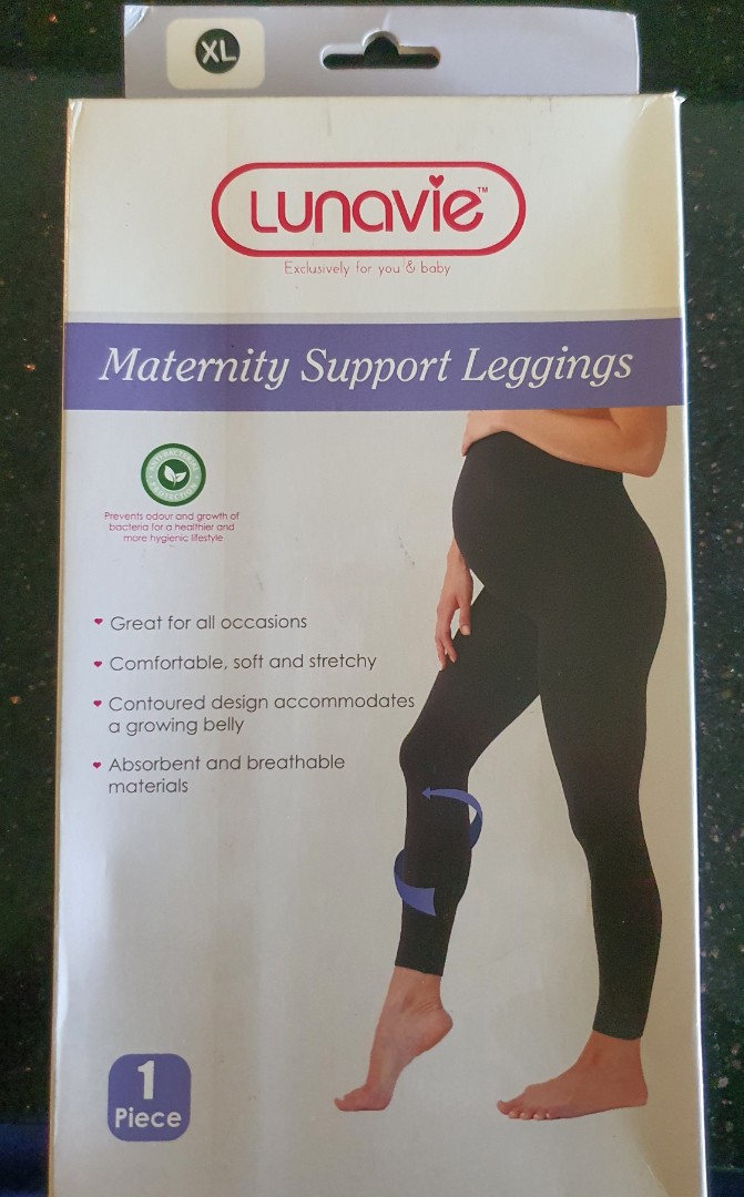 Maternity Support Leggings, Women's Fashion, Maternity wear on Carousell