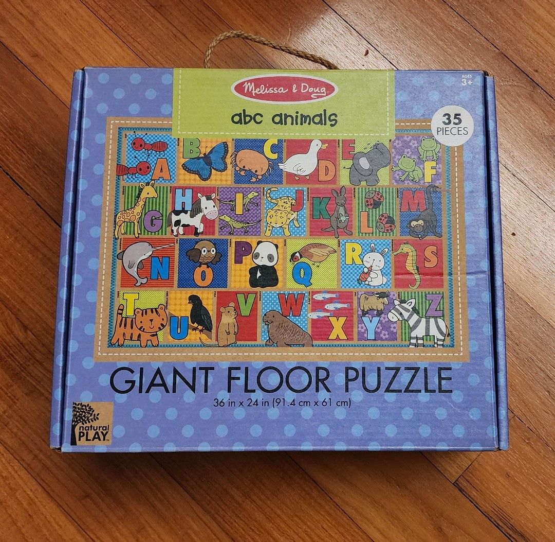 Melissa and doug giant floor puzzles on sale