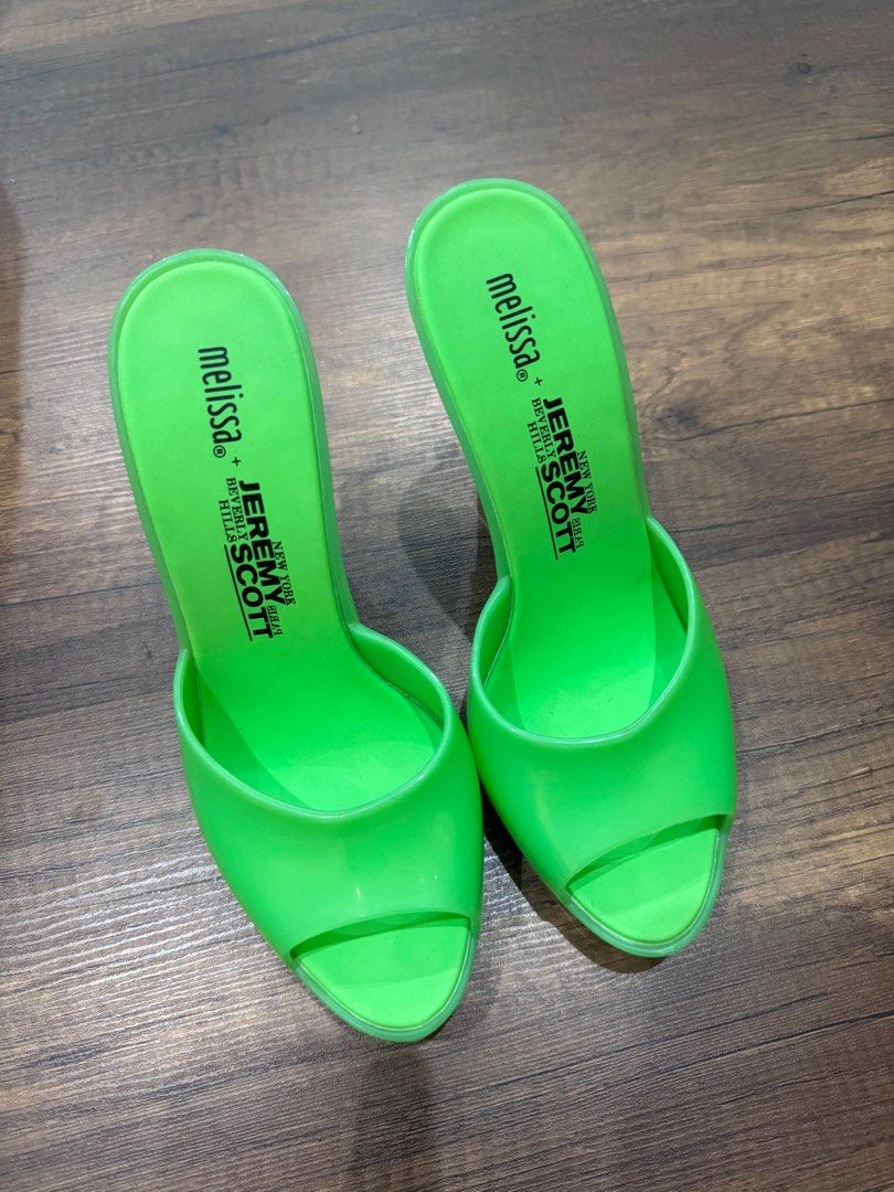 MELISSA x JEREMY SCOTT INFLATABLE MULES HEELS