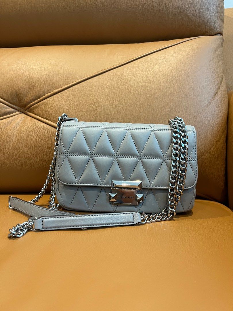 Michael kors sloan quilted crossbody hot sale