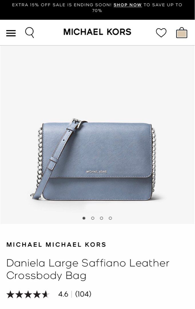 Daniela saffiano leather crossbody shop