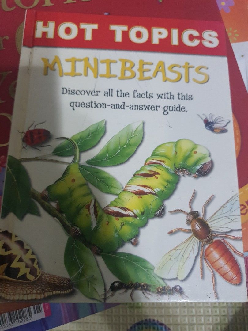 MINI BEASTS (Category: Storybooks) located in Singapore. Submitted by queenroman (Listing ID 1275725330, Image 1). Description: Price $0.50. Some pens marks in front of book. Hard copy. Inside no pen marks..
