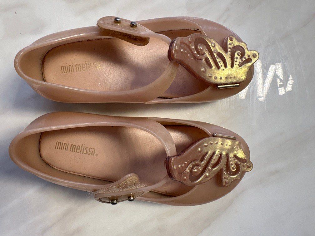 Mini melissa hotsell gold butterfly