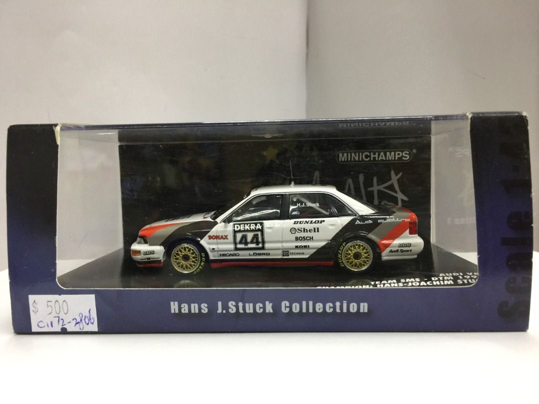 AUDI V8 QUATTRO #44 Dtm 1990 Stuck Minichamps 444901444 1/43 Team Sms 1/43 Metal EUR 79,00 - FR