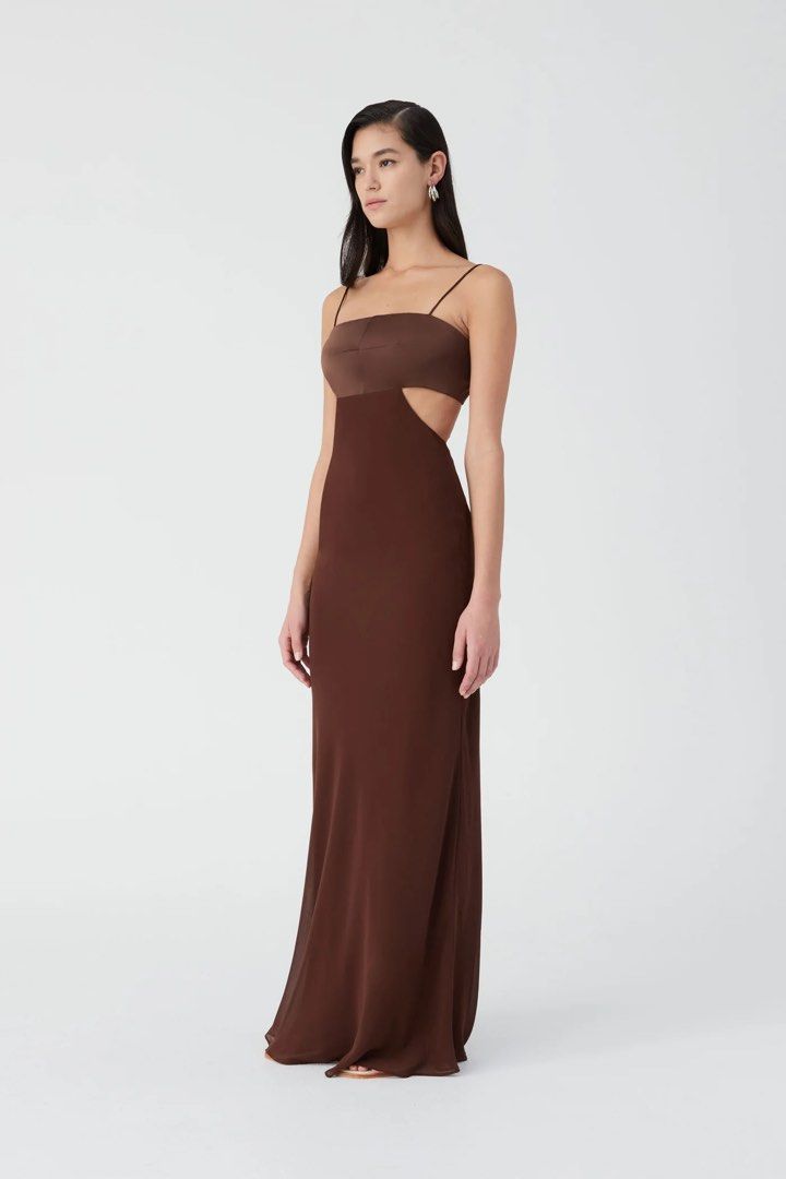 Georgette bridesmaid dress on sale
