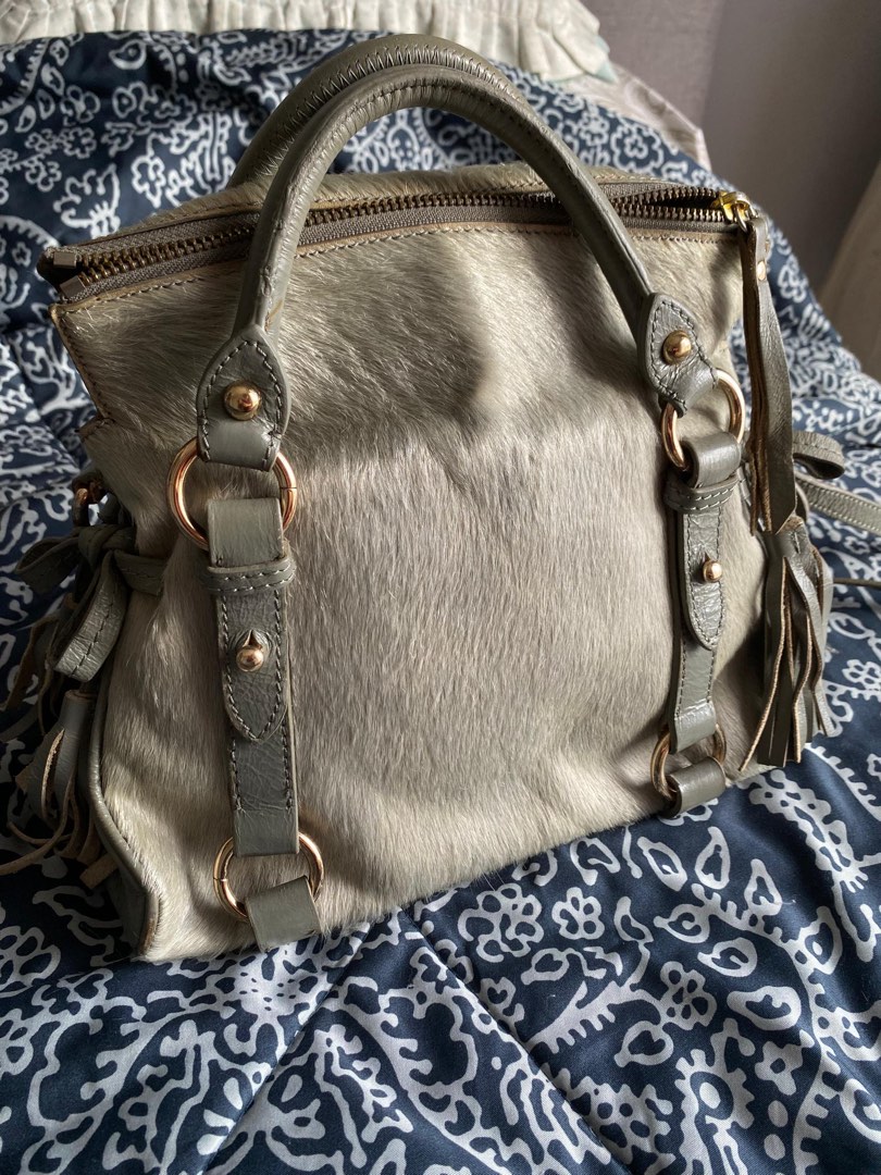 Miu miu best sale fur bag