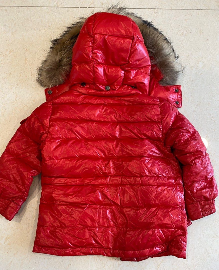 Moncler fox fur jacket shop