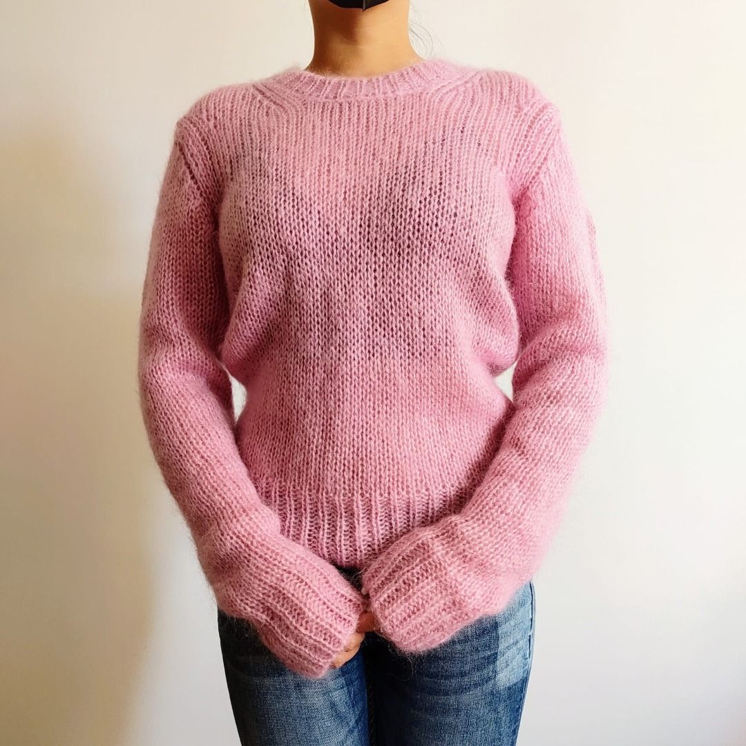 Moncler pink sweater sales