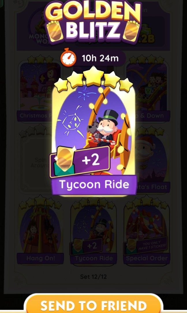 Monopoly Ride Monopoly Go Tycoon ride, Video Gaming, Gaming Accessories, Game Gift ...