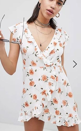 Motel wrap dress shop
