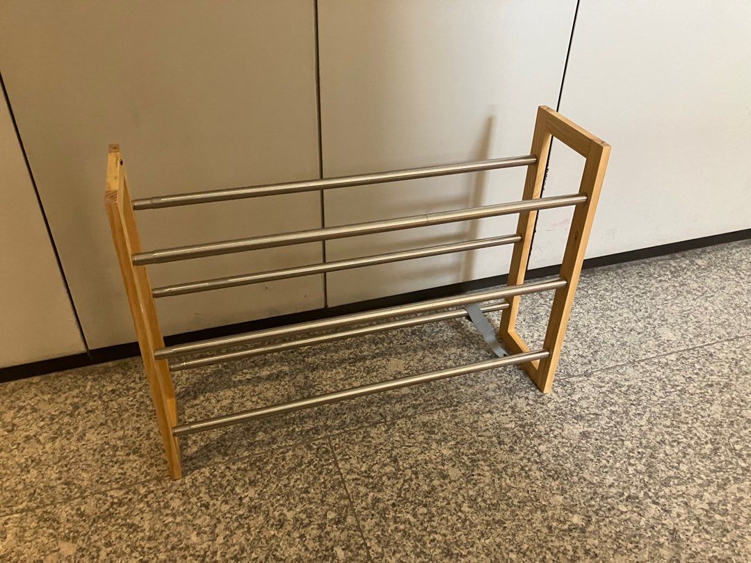 Muji expandable shoe rack, Furniture & Home Living, Furniture, Shelves ...