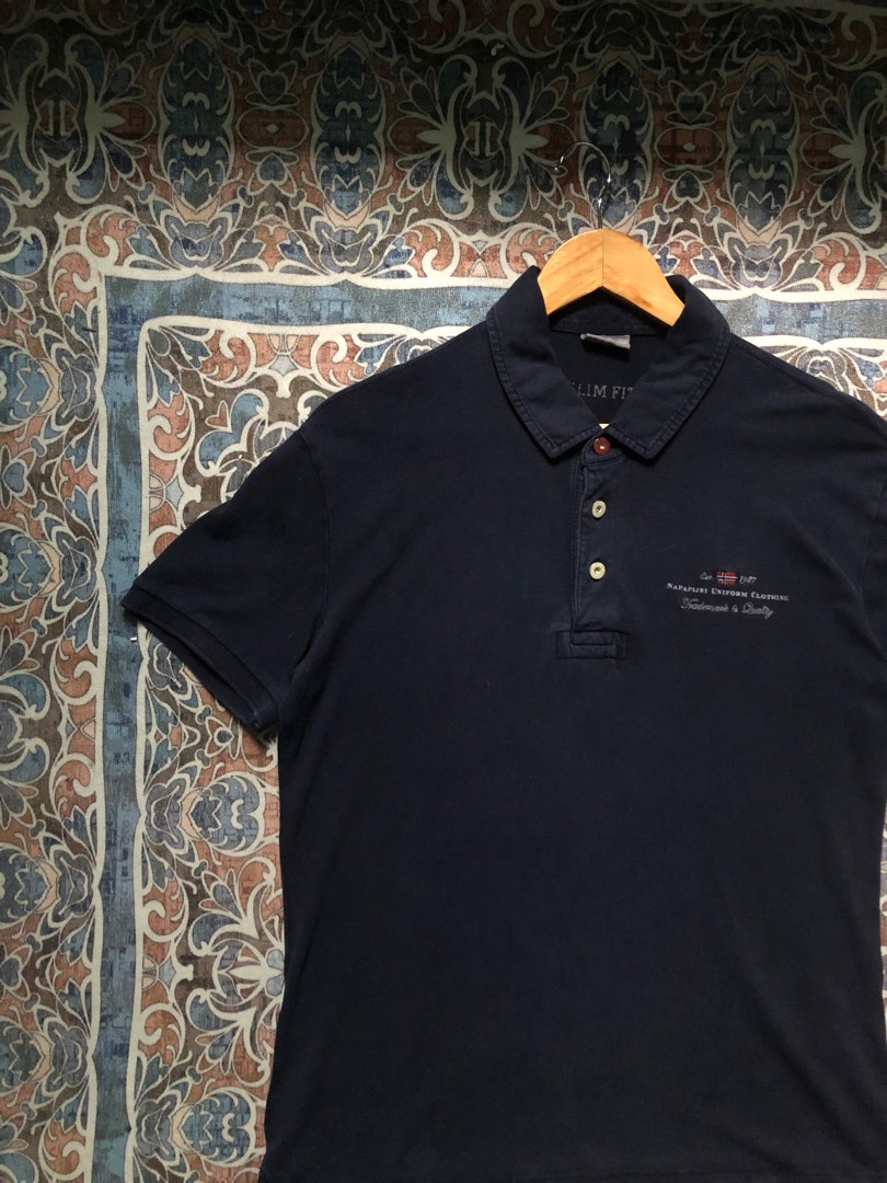 Napapijri Collar Tee Men s Fashion Tops Sets Tshirts Polo