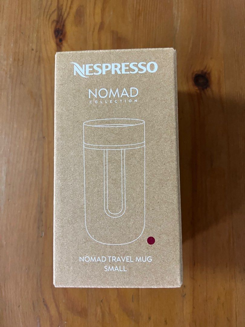 Nespresso Nomad Travel Mug Small, Raspberry Red, Furniture & Home