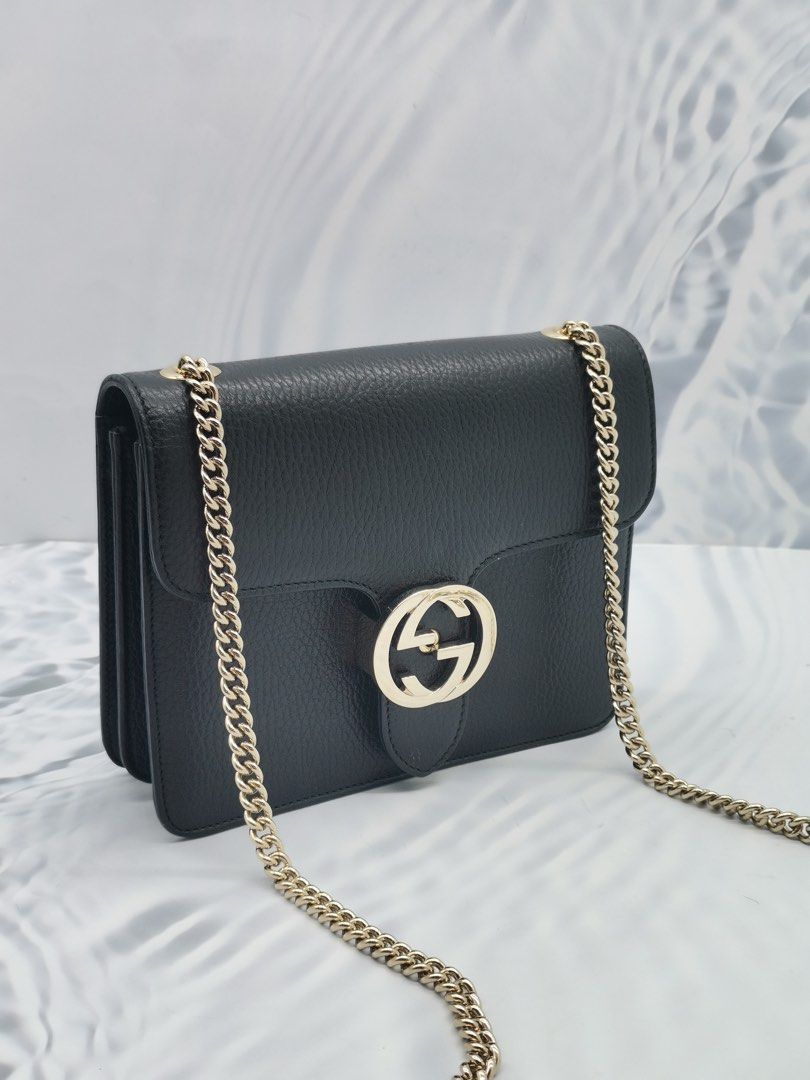 Gucci gg interlocking small shoulder bag new arrivals