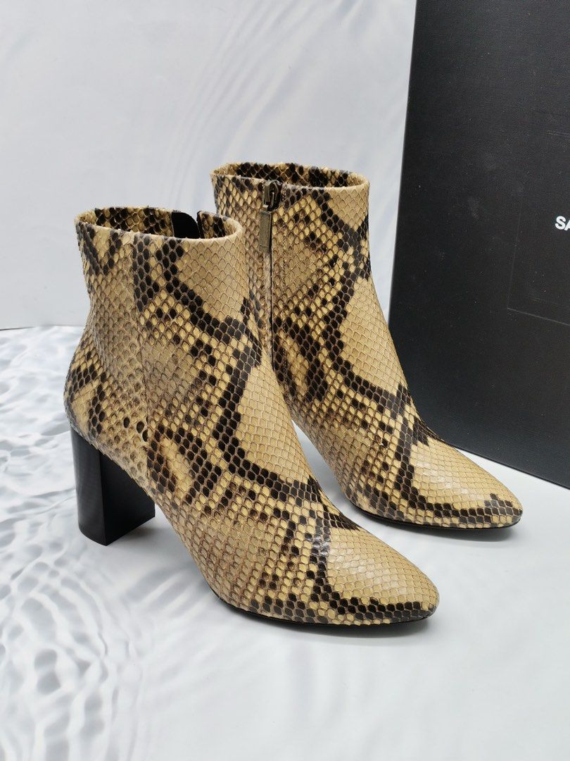 Ysl booties sale store