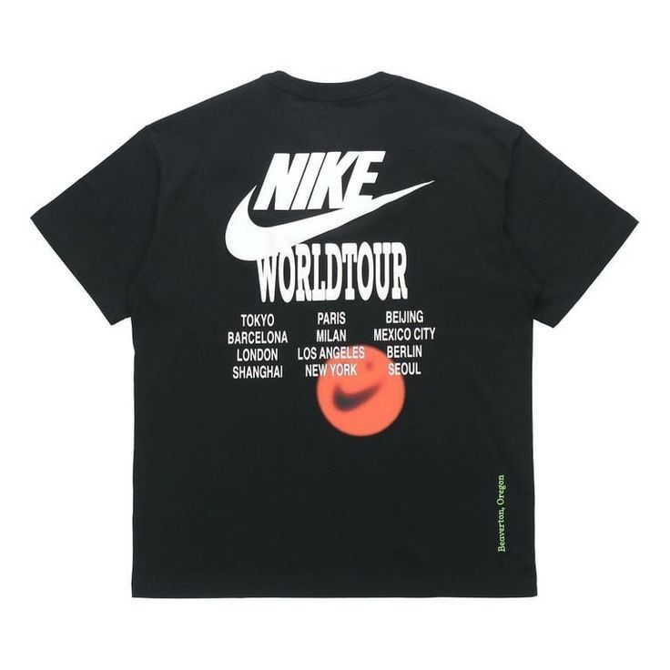 Nike World Tour Pack graphic oversized t shirt Men s Fashion