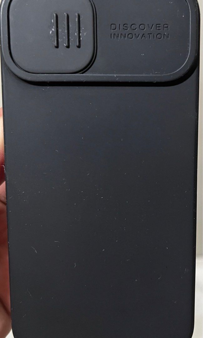 Nillkin CamShield Silky Silicone Case for iPhone 13 (Category: Cases & Sleeves) located in Hagunoy. Submitted by chris.dl (Listing ID 1275760396, Image 3). Description: Authentic Lightly used With camera protection.