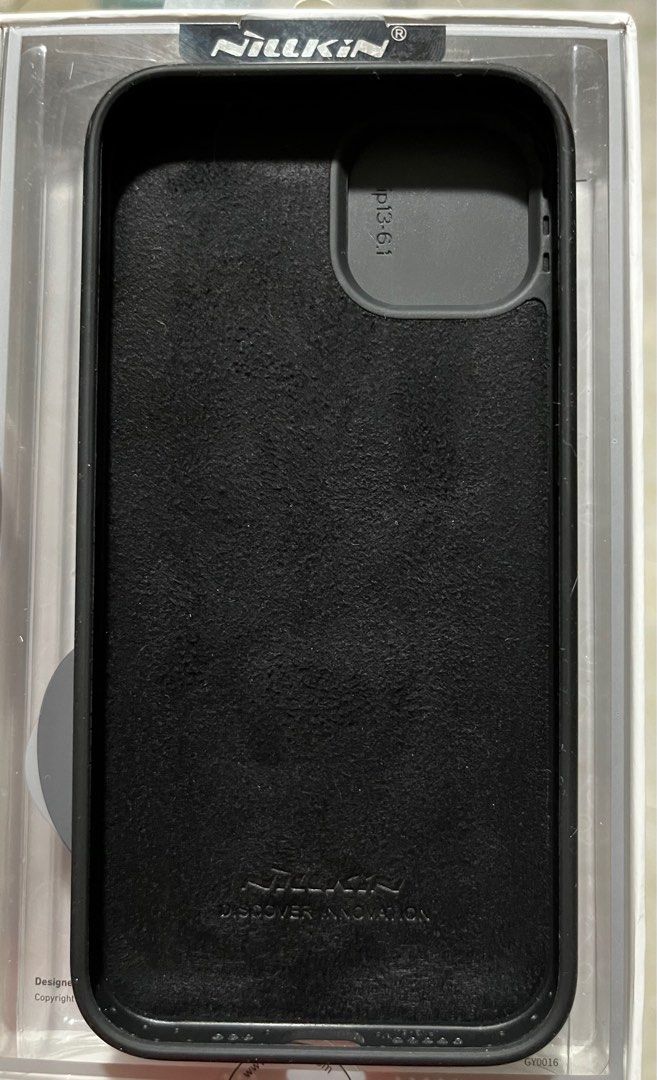 Nillkin CamShield Silky Silicone Case for iPhone 13 (Category: Cases & Sleeves) located in Hagunoy. Submitted by chris.dl (Listing ID 1275760396, Image 2). Description: Authentic Lightly used With camera protection.