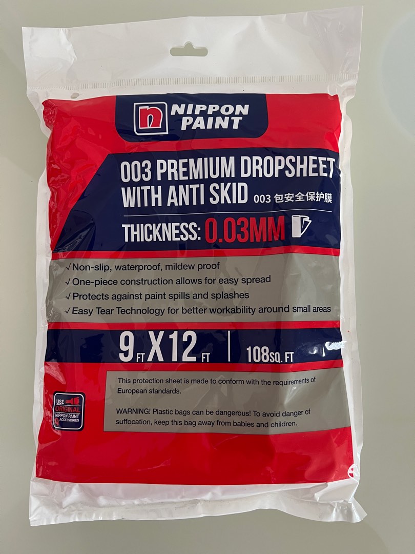 Nippon Plastic Drop sheet for painting / dust prevention / dirt