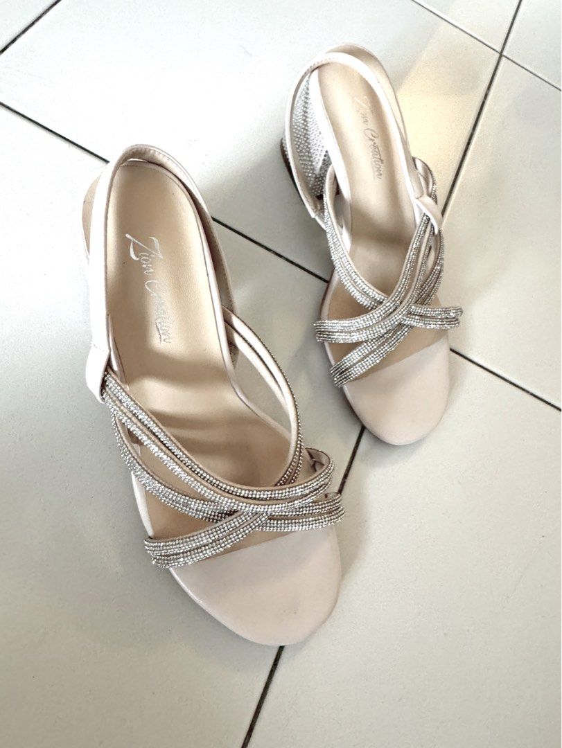 Glitter cheap rhinestone sandals