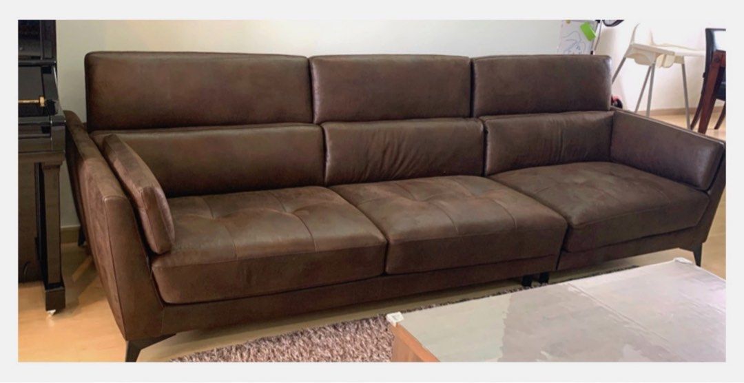 Origin Home Leather Sofa Full Grain