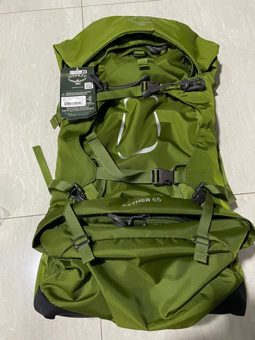 Osprey top mustard bag