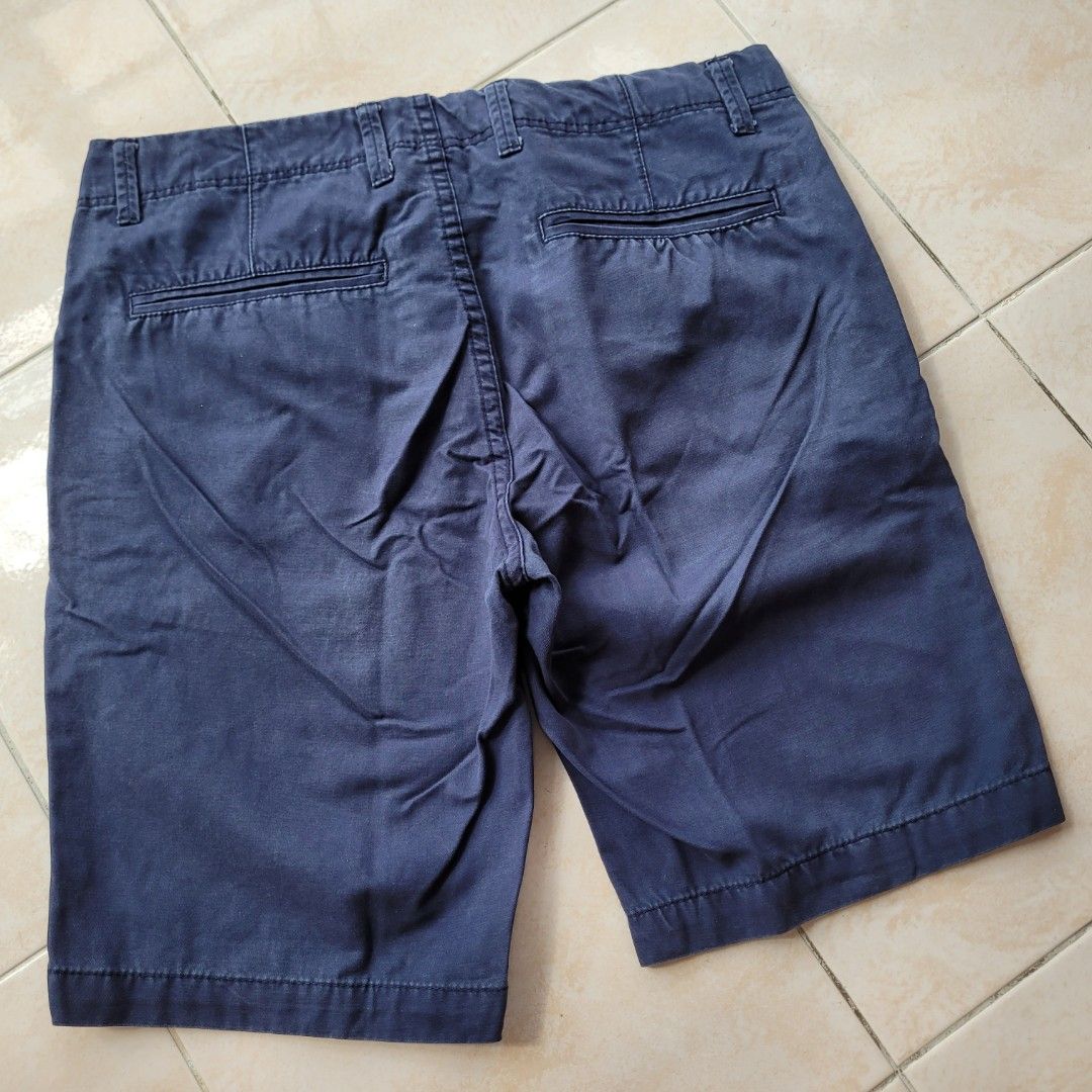 Padini PDI Blue Knee Length Shorts Men s Fashion Bottoms Shorts