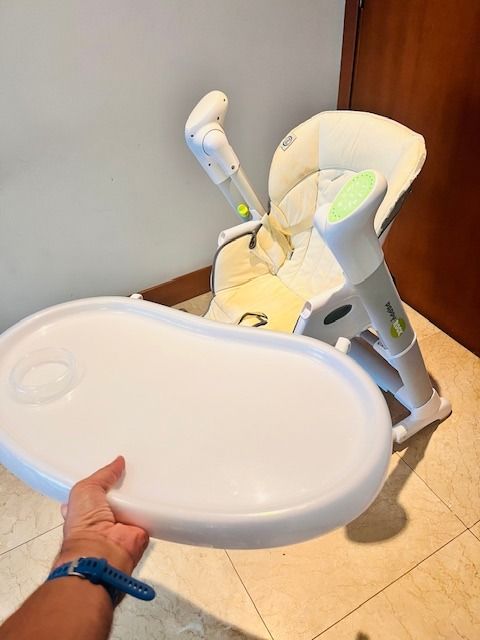 Pappy Rock Swinging High Chair Babies Kids Baby Nursery Kids