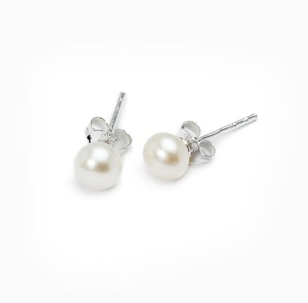 Pearl Earrings 925 Silver