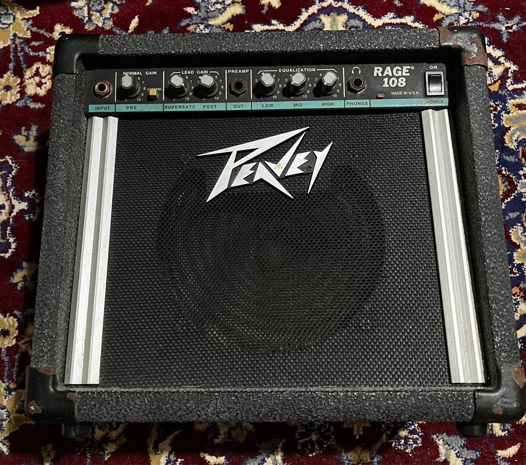 Peavey Rage 108 12Watt 1x8 Guitar Combo, Hobbies & Toys,