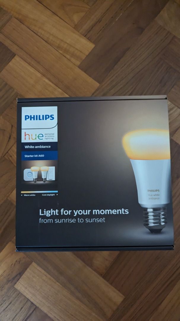 Philips Hue White Ambiance Starter Kit, Furniture & Home Living